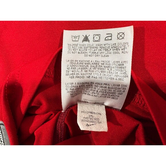 Nike Shirt Mens Red Pro Combat Dri-FIT Compression Athletic Gym Training Sz 2XL - Picture 10 of 10